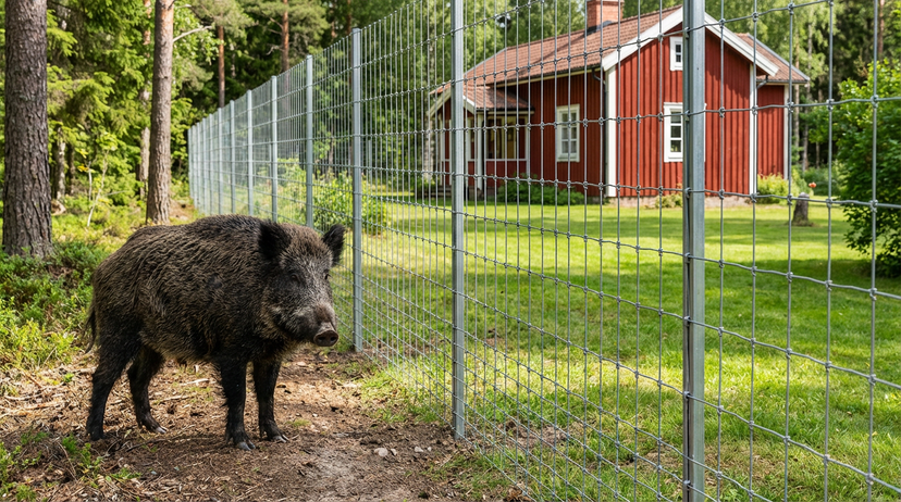 Vildsvinsstängsel kit med StapleLok (100 m)