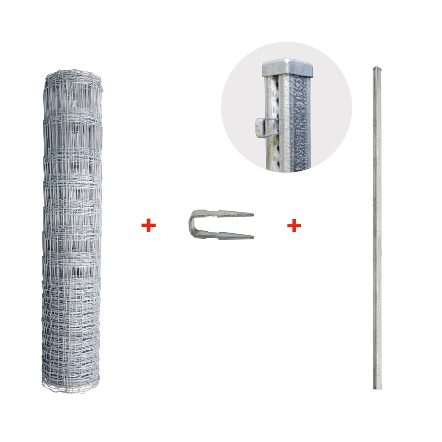 Fårstängsel kit staplelok